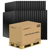 Sungold Power 370W MONO BLACK PERC SOLAR PANEL FULL PALLET (32 PANELS) - Green Vista Living